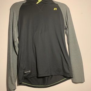 Russell dri-power 360 hooded long sleeve XL boys